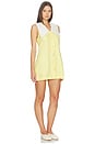 view 2 of 3 Valentina Mini Dress in Limoncello