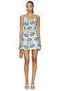 view 1 of 3 ROBE ARIANA in Azul Bloom