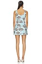 view 3 of 3 ROBE ARIANA in Azul Bloom
