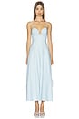 view 1 of 3 VESTIDO MIDI ARABELLA in Ice Blue