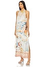 view 3 of 4 Dakota Halter Dress in Oracle