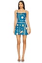 view 1 of 3 Louie Dress in Vintage Treasures Marine