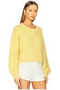 view 2 of 4 Bow Knit Cardigan in Pollen