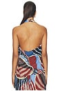 view 3 of 4 Agave Halter Top in Nautica