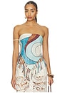 view 1 of 4 Rara Fringe Scarf in Playa