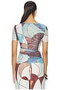 view 3 of 4 Marley Mesh Tee in Playa
