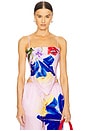 view 1 of 4 TOP IMPRIMÉ FOULARD FARRAH in Elysium Blush