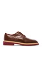 view 1 of 5 Barry Shoe in Dark Brown & Beige & Bric