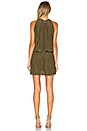 view 3 of 3 Paris Sleeveless Dress in Urban Green