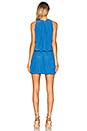 view 3 of 3 Paris Sleeveless Dress in Sea Blue