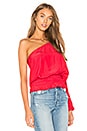 view 2 of 4 Janey Top in Bright Red