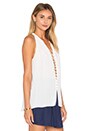 view 2 of 4 Patricia Tank in Ivory