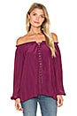 view 1 of 4 Jackie Off the Shoulder Top in Sangria