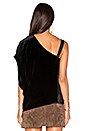 view 3 of 4 Mina Velvet Top in Black