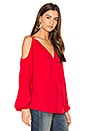 view 2 of 4 Gigi Top in Crimson