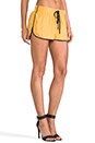 view 2 of 6 Betsy Draw String Short in Mustard/ Midnight in Mustard & Midnight