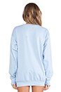 view 3 of 4 MASH Sweatshirt in Light Blue
