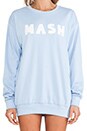 view 4 of 4 MASH Sweatshirt in Light Blue