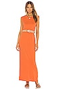 view 1 of 4 Muscle Maxi Dress in Orange