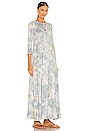 view 3 of 4 Drama Maxi in Sky Camo Tie Dye