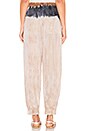 view 3 of 4 Drawstring Pant in Cave Stripe Tie Dye