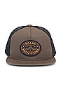 view 1 of 2 Station Trucker Hat in Military & Pignoli