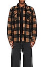 view 4 of 4 Nordsman Long Sleeve Button Down Shirt in Brown/Black Plaid