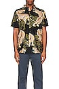 view 4 of 4 Journey Aloha From Japan Short Sleeve Button Down Shirt in Black Multi