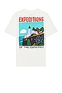 view 1 of 3 Expeditions Of The Obsessed Tee in Off White