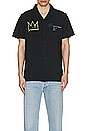 view 4 of 4 Gonzo Basquiat Short Sleeve Shirt in Black