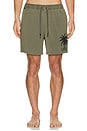 view 5 of 6 Shorey Swim Short in Military