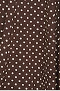 view 4 of 4 Dream Dress in Brown Dot