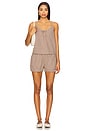 view 5 of 6 Easy Bloomer Short in Brown Gingham