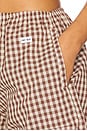 view 6 of 6 Easy Bloomer Short in Brown Gingham