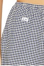 view 6 of 6 Easy Bloomer Short in Navy Gingham