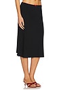 view 2 of 6 Tencel Slip Skirt in Onyx