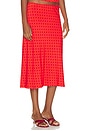 view 2 of 6 JUPE SKIRT in Chili Pepper