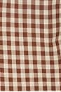 view 5 of 5 Keyhole Camisole in Brown Gingham