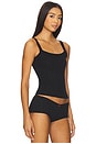 view 2 of 4 Pointelle Cami Top in Onyx