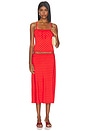 view 5 of 5 Tie Cami in Chili Pepper