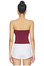 view 4 of 5 Contour Tube Top in Bordeaux