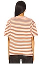 view 3 of 4 Boifriend T-shirt in Mocha Stripe