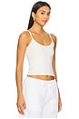 view 2 of 4 Scoop Back Crop Cami Top in Cloud