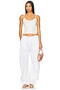 view 4 of 4 Scoop Back Crop Cami Top in Cloud