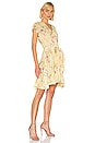 view 2 of 3 Belly Dress in Yellow Flower