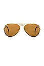 view 1 of 3 Aviator Full Color in Army Gold & Brown Classic in Army & Gold & Brown Classic