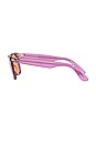 view 3 of 3 Legacy Wayfarer in Transparent Violet & Orange