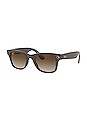 view 2 of 3 LUNETTES DE SOLEIL STORIES WAYFARER in Shiny Brown & Brown Gradient