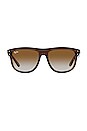 view 1 of 3 Reverse Boyfriend in Transparent Brown & Clear Gradient Brown