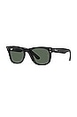 view 2 of 3 Reverse Wayfarer in Black & Dark Green